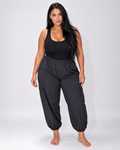 Sally – Pantalone Cargo con Elastico in Vita