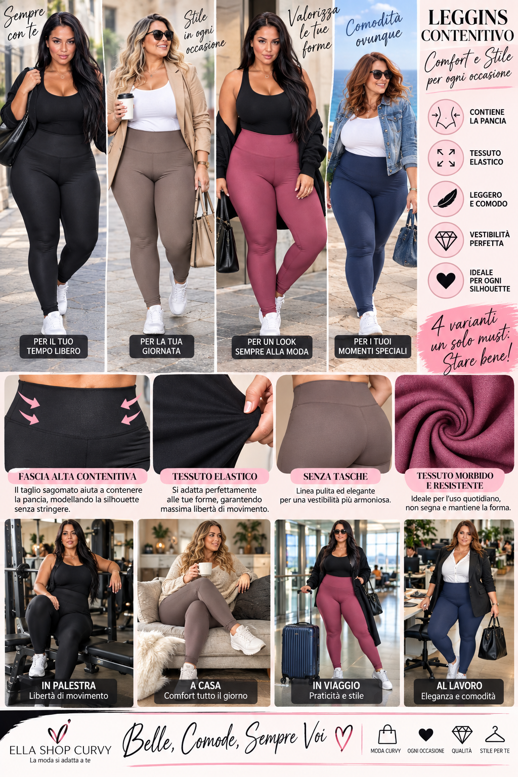 Leggins Morgana contenitivo