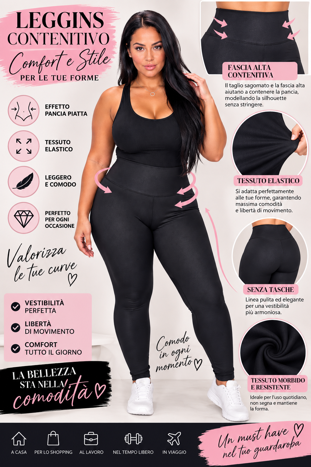 Leggins Morgana contenitivo